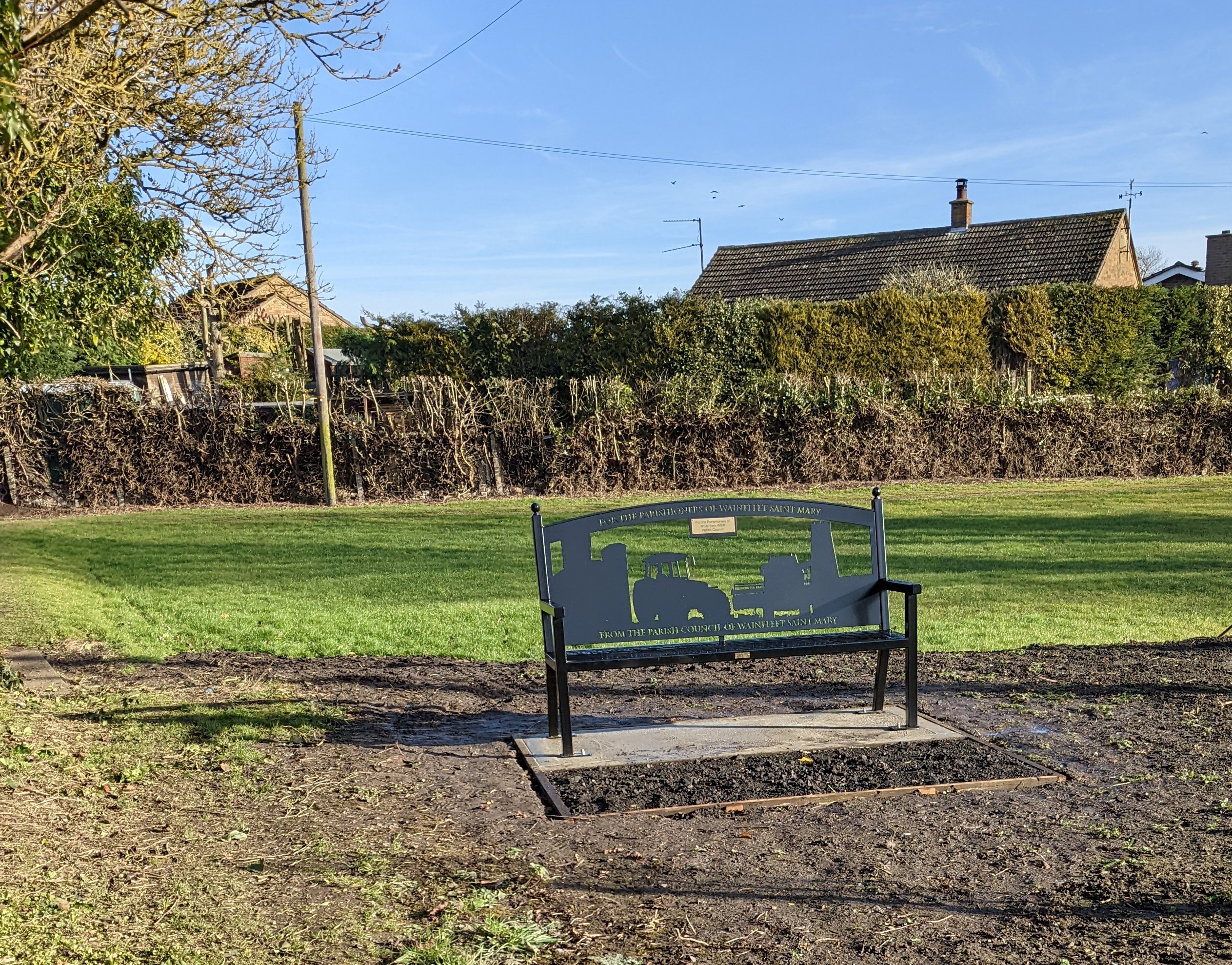 New community bench